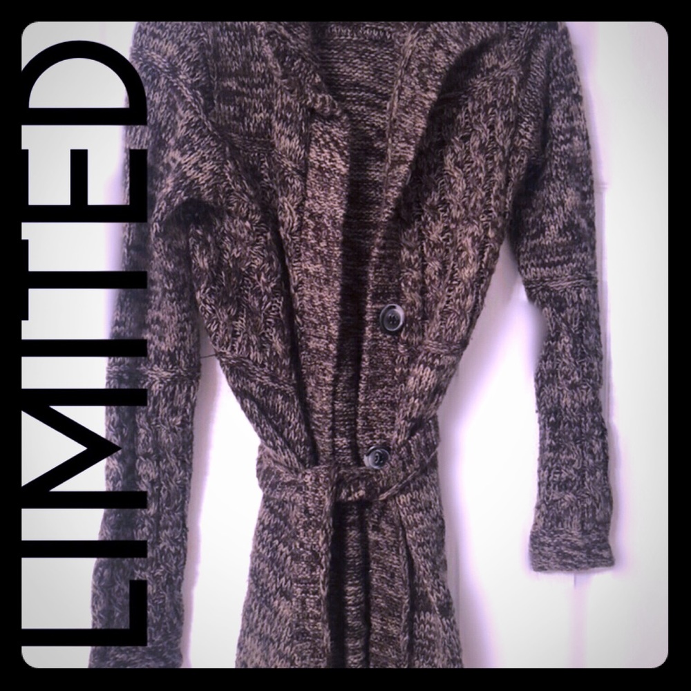 The Limited ⭐️ long brown cardigan ⭐️ sz small